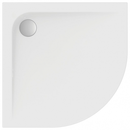Cadite dus - Cadita de dus semirotunda, 90x90x4 cm, alb, Ideal Standard Ultra Flat