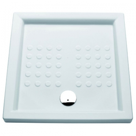 Cadite dus - Cadita dus patrata Gala Atlas, 90x90 cm, alba