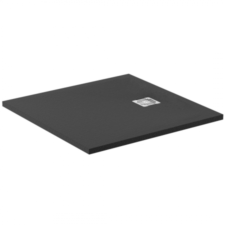 Cadite dus - Cadita dus compozit 80x80 cm Ideal Standard Ultra Flat S, negru intens