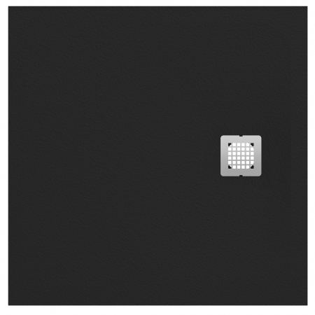 Cadita dus compozit 80x80 cm Ideal Standard Ultra Flat S, negru intens [1]