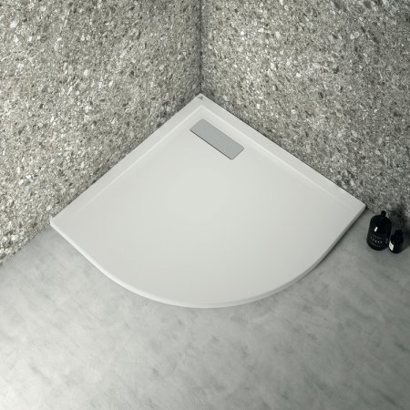 Cadita dus semirotunda 80x80 cm Ideal Standard Ultra Flat New [3]