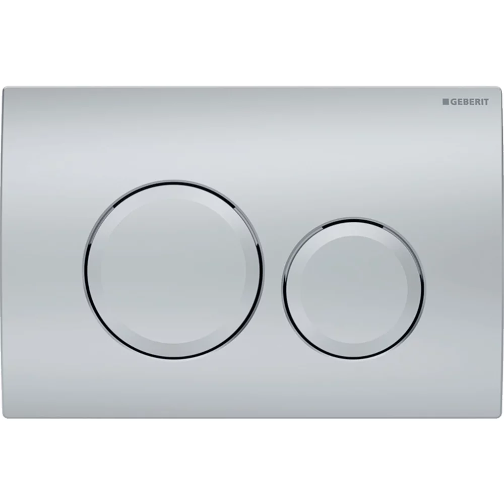Clapete de actionare - Clapeta de actionare Geberit Delta20 crom mat cu 2 volume de apa
