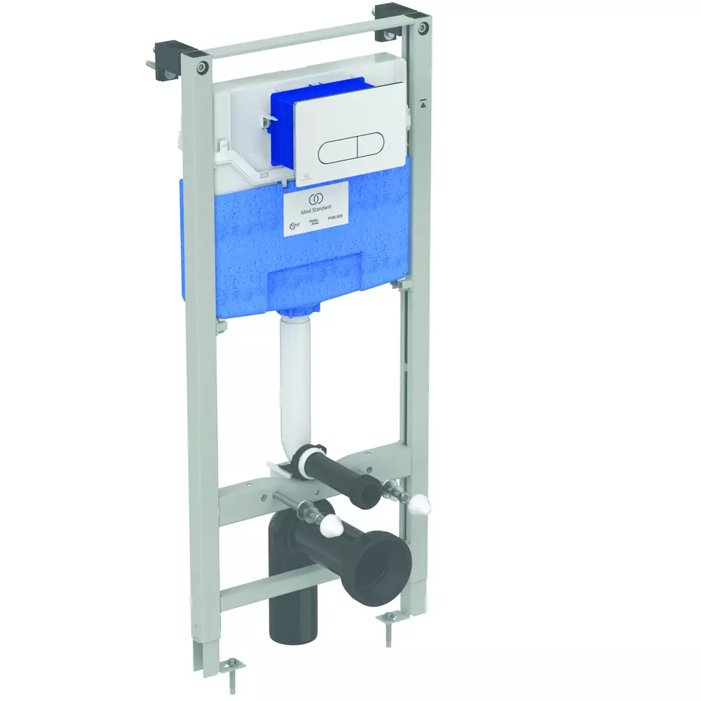 Rezervoare incastrate - Set rezervor incastrat Ideal Standard ProSys 120 cu set fixare si clapeta Oleas M1 crom