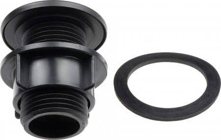Dop pentru orificiul bateriei. pentru chiuveta de bucătărie, negru, Deante [1]