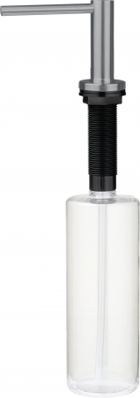 Accesorii chiuvete - Dozator pentru detergent vase Deante Aster, titan