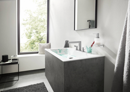 Dozator sapun lichid culoare crom lucios Hansgrohe AddStoris 41745000 [1]