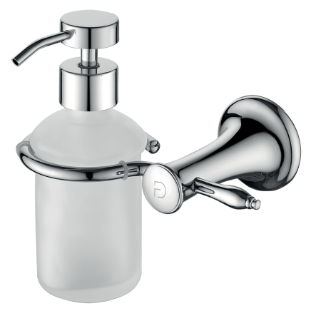Accesorii pentru baie - Dozator sapun lichid, sticla mata/crom, FDesign Lacrima