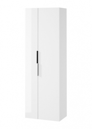 Dulapuri de baie suspendate - Dulap baie suspendat Cersanit City, 2 usi, 180 cm, alb