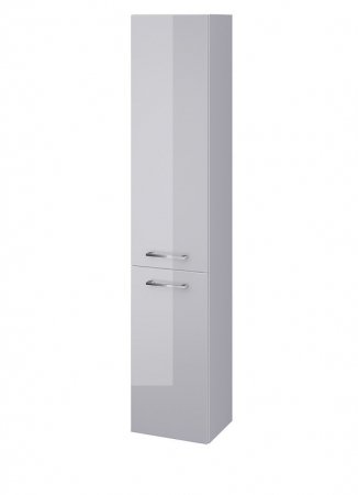Dulap baie suspendat Cersanit Lara, 2 usi, 150 cm, gri [0]