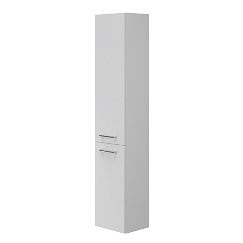 Dulap baie suspendat Cersanit Lara, 2 usi, 150 cm, gri [1]