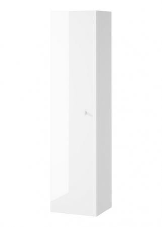 Dulap baie suspendat Cersanit Larga, o usa, 160 cm, alb, montat [2]