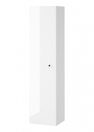 Dulap baie suspendat Cersanit Larga, o usa, 160 cm, alb, montat [1]