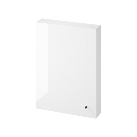 Dulap baie suspendat Cersanit Larga, o usa, 60 cm, alb, montat [1]