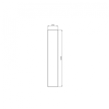 Dulap baie suspendat Cersanit Crea, 2 usi, 140 cm, stejar [4]