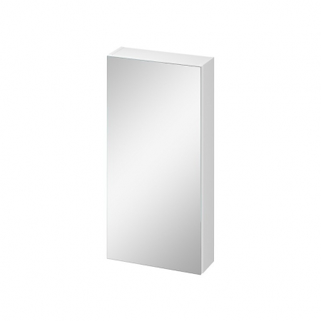 Mobilier baie - Dulap suspendat cu oglinda Cersanit City, 40 cm, alb