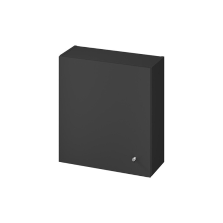 Dulapuri de baie suspendate - Dulap baie suspendat, cu usa, 60x56 cm, antracit, Cersanit Larga