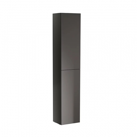 Dulapuri de baie suspendate - Dulap baie suspendat Gala Daily, 2 usi, 150 cm, antracit lucios