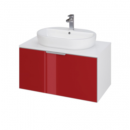 Mobilier pentru lavoar - Dulap de baie Cersanit Stillo Red pentru lavoar pe blat