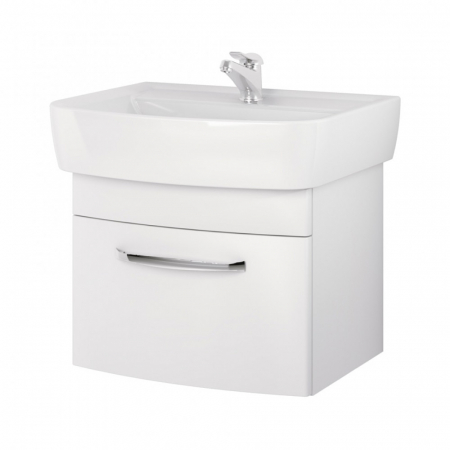 Mobilier pentru lavoar - Dulap de baie Pure Alb pentru lavoar Pure 60 Cersanit
