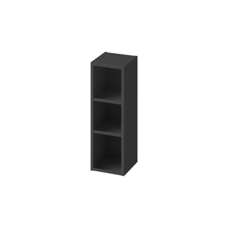 Dulapuri de baie suspendate - Dulap suspendat, modul deschis, 20x60 cm, antracit, Cersanit Larga