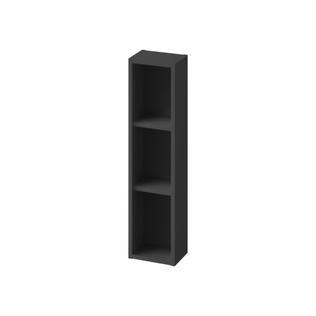 Dulapuri de baie suspendate - Dulap suspendat, modul deschis, 20x80 cm, antracit, Cersanit Larga