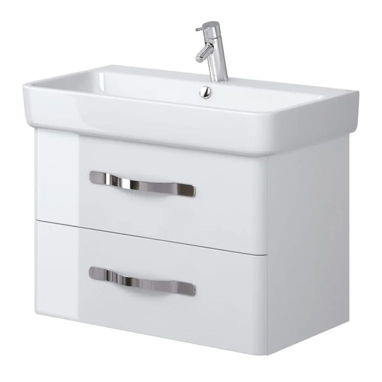Dulap pentru lavoar incastrat URBAN HARMONY 80 cm alb montat, Cersanit URBAN HARMONY - Dulap pentru lavoar incastrat URBAN HARMONY 80 cm alb montat, Cersanit