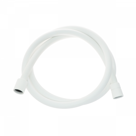 Pare, furtunuri și accesorii pentru duș - Furtun de dus anti-twist din PVC, alb, F-DESIGN Inula