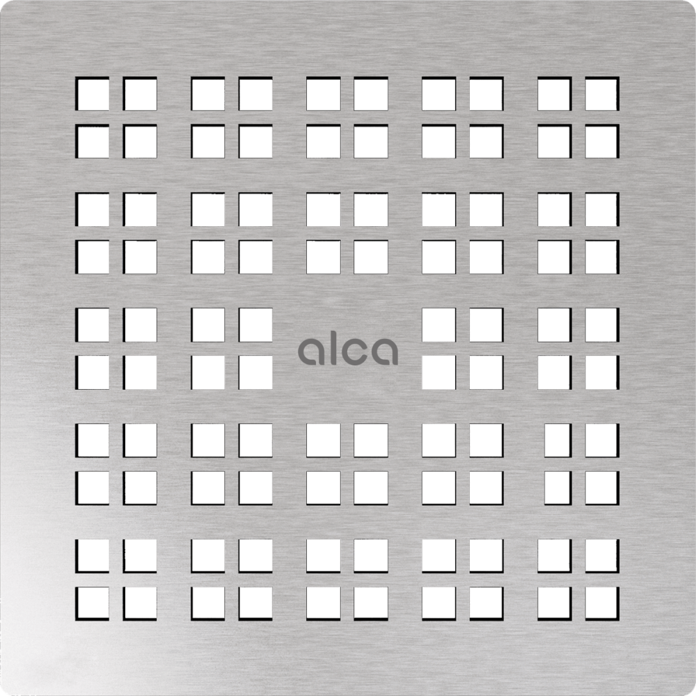 Baie - Gratar sifon pardoseala din otel inoxidabil 102x102 mm Alcadrain MPV015