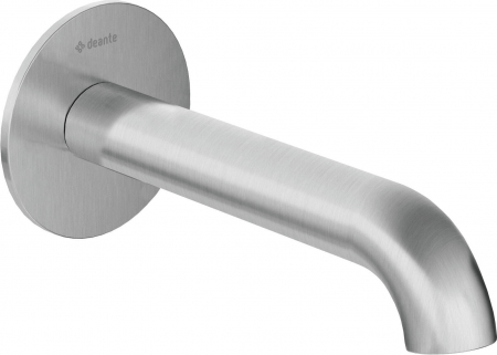 Baterii cada - Pipa de scurgere pentru cada si lavoar, montaj incastrat, otel periat, Deante Silia