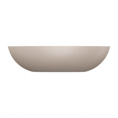 Lavoar baie 50x32 cm, oval, bej mat, Omnires Shell M+ [2]
