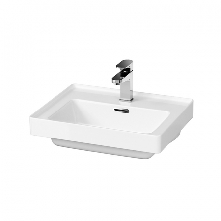 Chiuvete baie - Lavoar baie incastrat alb 50 cm Cersanit Crea