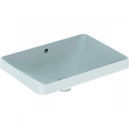 Chiuvete baie - Lavoar baie incastrat alb 55 cm, dreptunghiular, Geberit VariForm