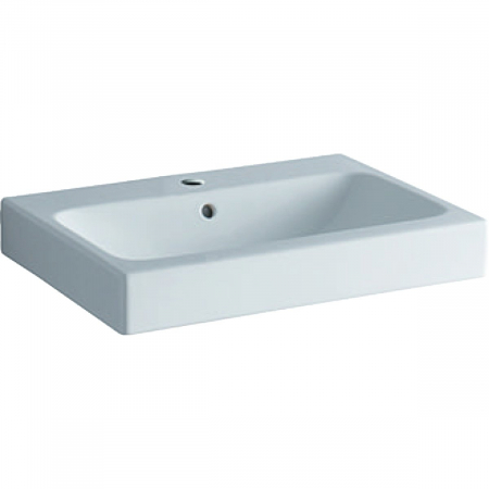 Chiuvete baie - Lavoar baie incastrat alb 60 cm, dreptunghiular, Geberit iCon
