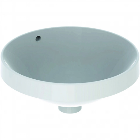 Chiuvete baie - Lavoar baie incastrat alb 40 cm, rotund, Geberit VariForm