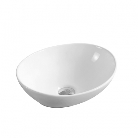 Baie - Lavoar baie mic pe blat oval Fluminia, Rio