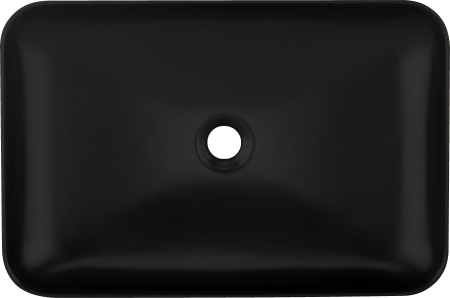 Lavoar pe blat negru mat 60 cm, dreptunghiular, Deante Tess [3]
