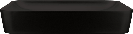 Lavoar pe blat negru mat 60 cm, dreptunghiular, Deante Tess [2]
