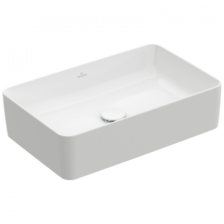 Chiuvete baie - Lavoar baie pe blat alb 56 cm, dreptunghiular, Villeroy & Boch, Collaro