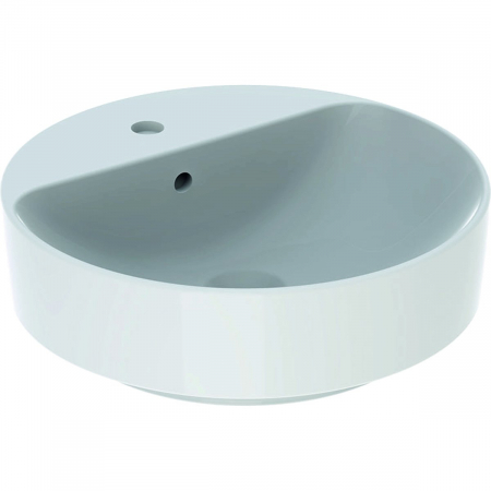 Chiuvete baie - Lavoar baie pe blat alb 45 cm, rotund, Geberit VariForm