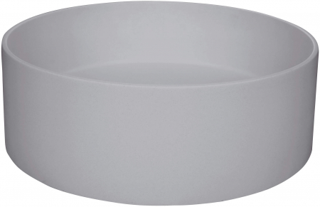 Lavoar pe blat compozit gri mat 36 cm, rotund, Deante Silia [2]