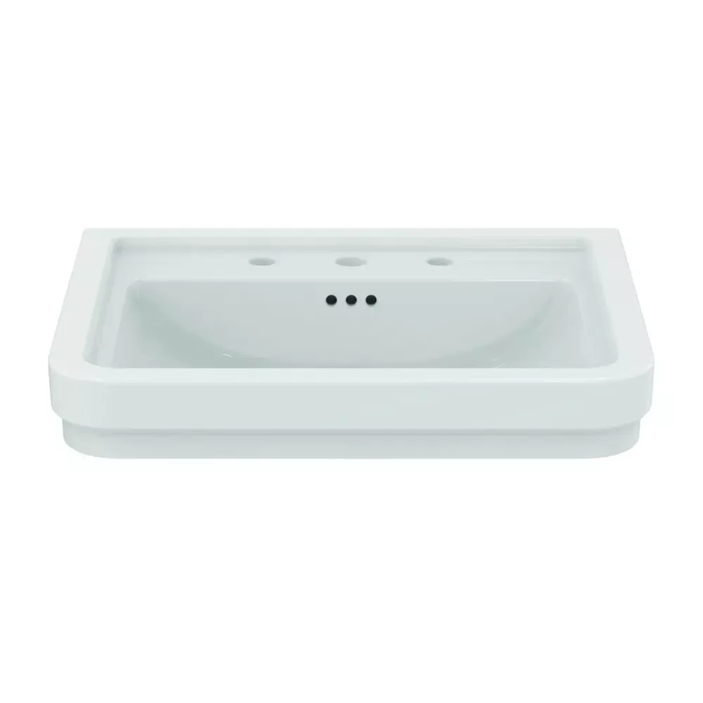 Lavoar baie suspendat  62 cm, alb lucios, cu 3 orificii pentru baterie, Ideal Standard Atelier Calla [1]