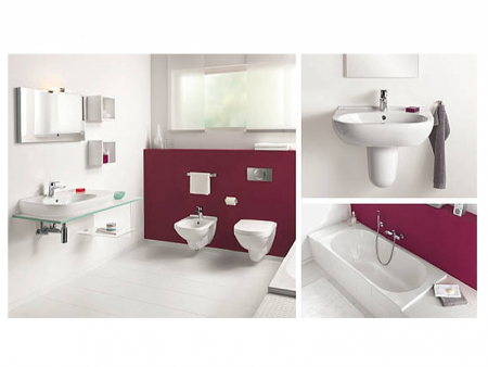 Lavoar baie suspendat alb lucios 60 cm Villeroy & Boch, Novo [3]