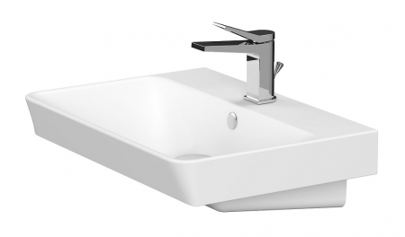 Lavoar suspendat alb 56 cm, dreptunghiular, Cersanit Mille [1]