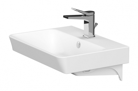 Lavoar suspendat alb 50 cm, dreptunghiular, Cersanit Mille Slim [1]