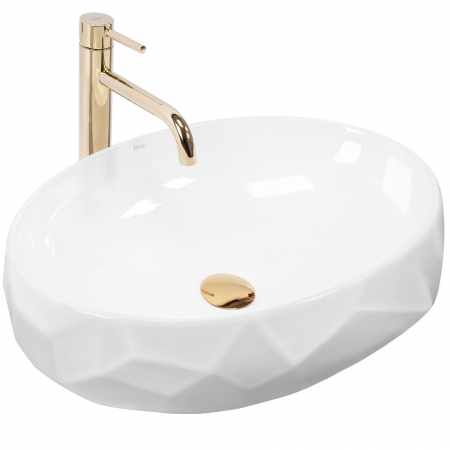 Chiuvete baie - Lavoar 3D haxagon, pentru blat REA Maya 60 cm
