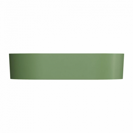 Lavoar compozit cu montare pe blat, 60x40 cm, verde mat, Foglia Evo [2]