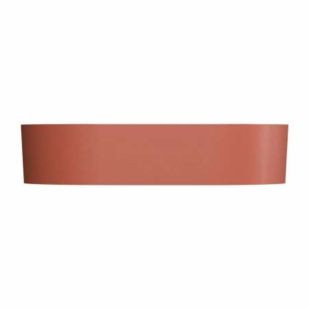 Lavoar compozit cu montare pe blat, 60x40 cm, teracota mat, Foglia Evo [2]