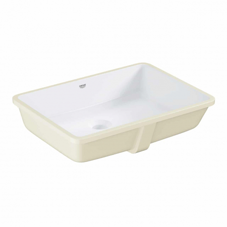 Chiuvete baie - Lavoar baie incastrat alb 50 cm, dreptunghiular, Grohe Cube Ceramic Pure Guard 2