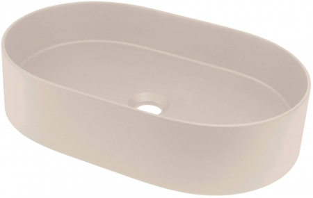 Lavoar din granit, montare blat, 55x35 cm, bej, Deante Silia