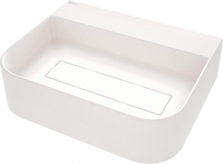 Baie - Lavoar din granit, de blat, cu capac de scurgere, 50.5x40.5 cm, Deante Arnika